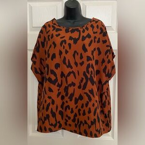 Leopard Print Women's Top